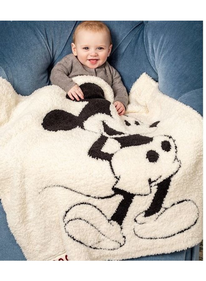 CozyChic Classic Mouse Baby Blanket- Mickey