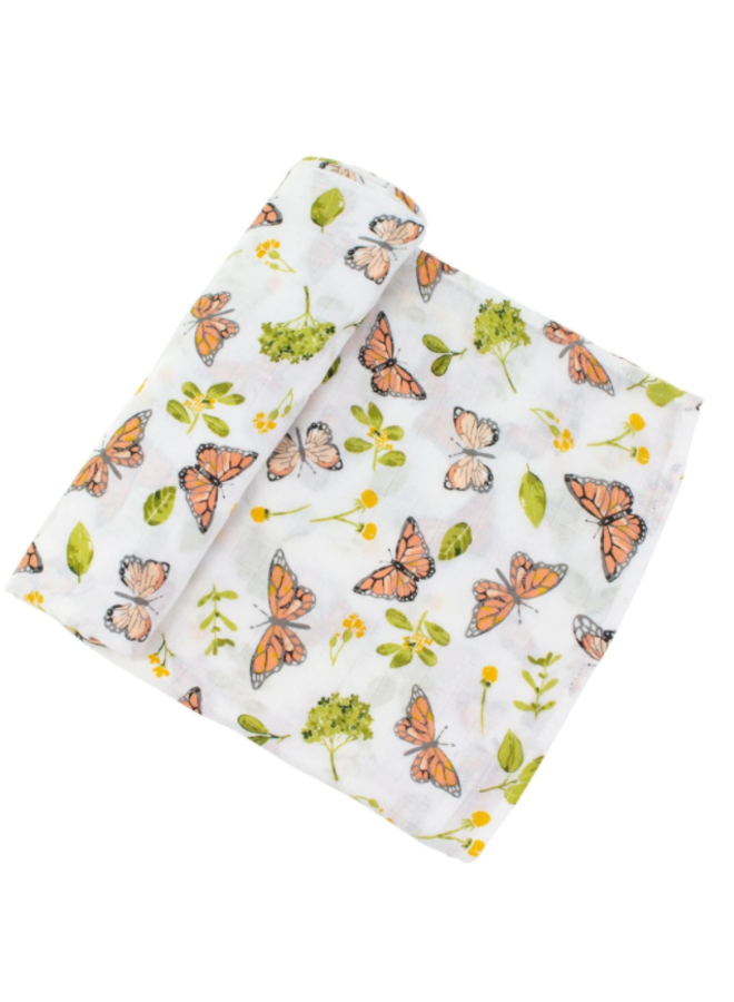Butterfly Single Oh-So-Soft Swaddle
