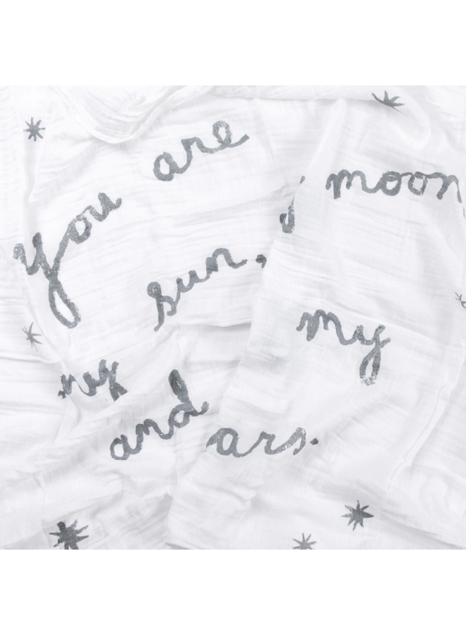 My Sun, My Moon Swaddle Blanket