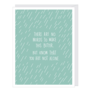 Falling Rain Sympathy/Support Card