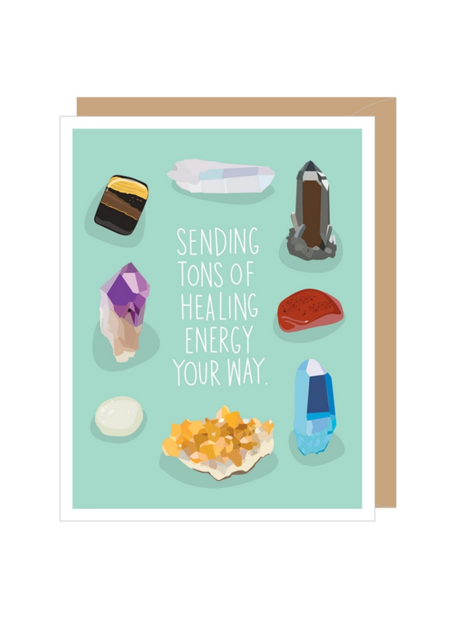 Healing Crystals Get Well Quote