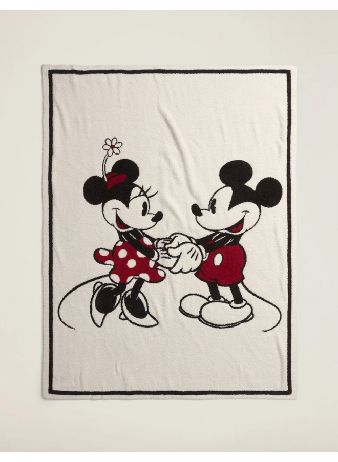 CozyChic Classic Disney Mickey & Minnie Mouse Blanket