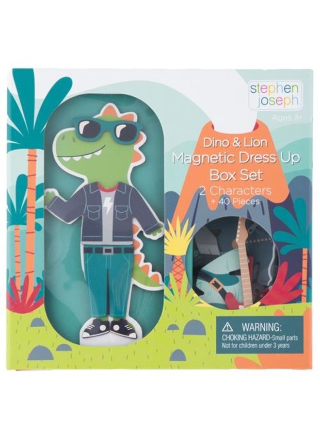 Magnetic Dress Up Doll- Dino/Lino