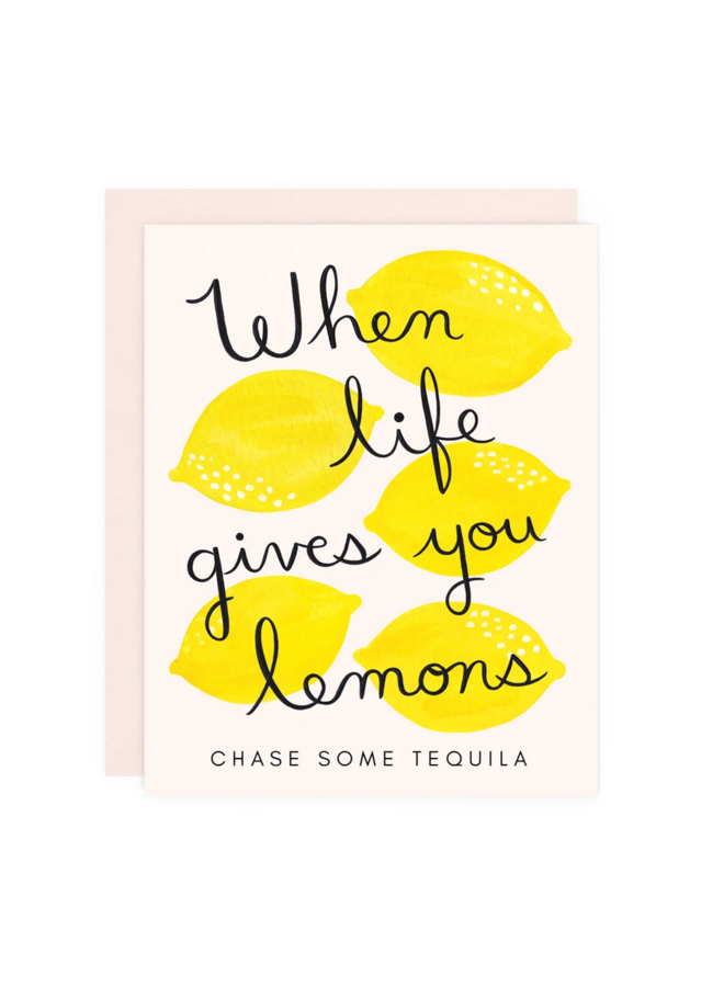 Life Gives Lemons Card