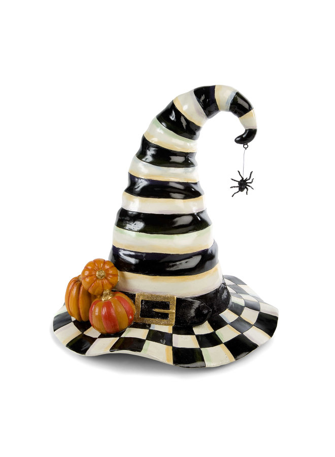 Courtly Stripe Witch's Hat