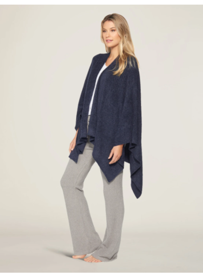 Barefoot Dreams CozyChic Lite Cropped Seamed Pants Pacific Blue