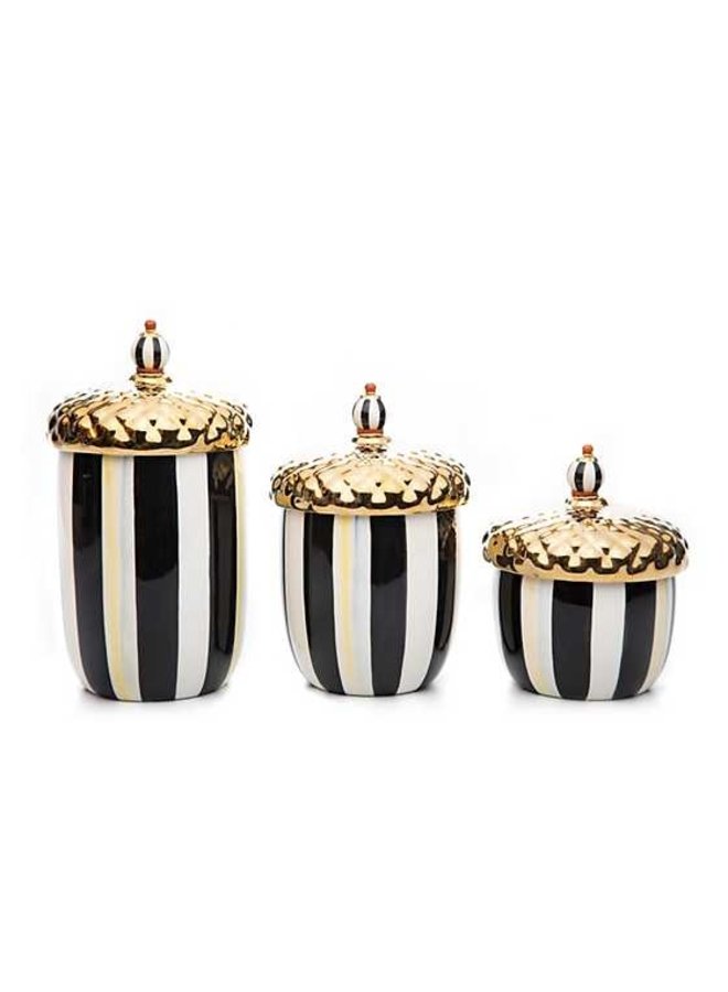 Acorn Canisters - Set of 3
