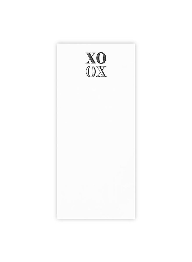 Acrylic Container w/notes - XOXO