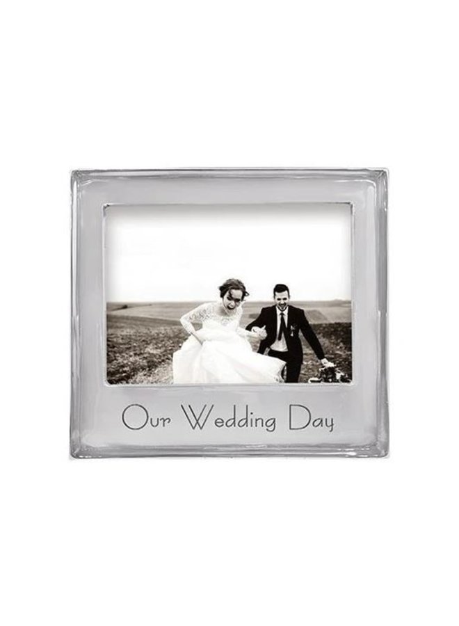 Our Wedding Day Signature 5x7 Frame