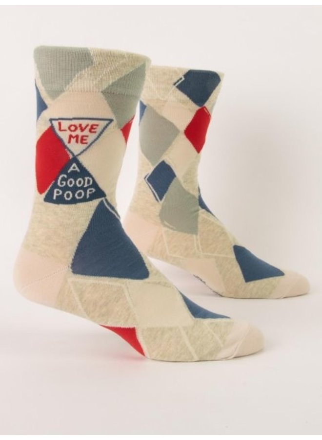 Men's Socks Love Me a Good Poop