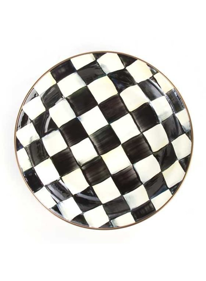 Courtly Check Pie Plate