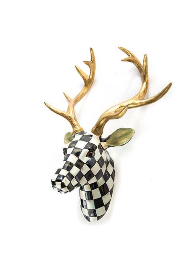 Courtly Check Small Deer Head