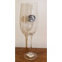 Champagne Flute- Initial G