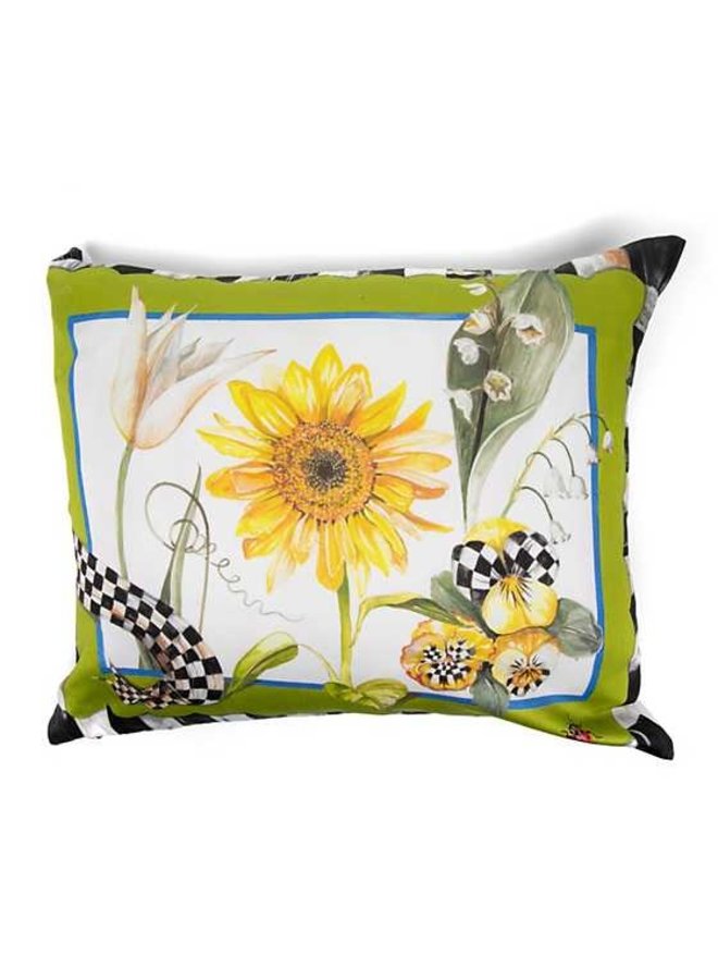 Sunflower Lumbar Pillow