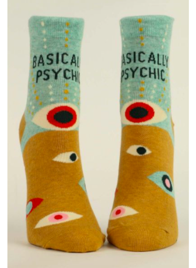 Women's Ankle Socks Basically Psychic