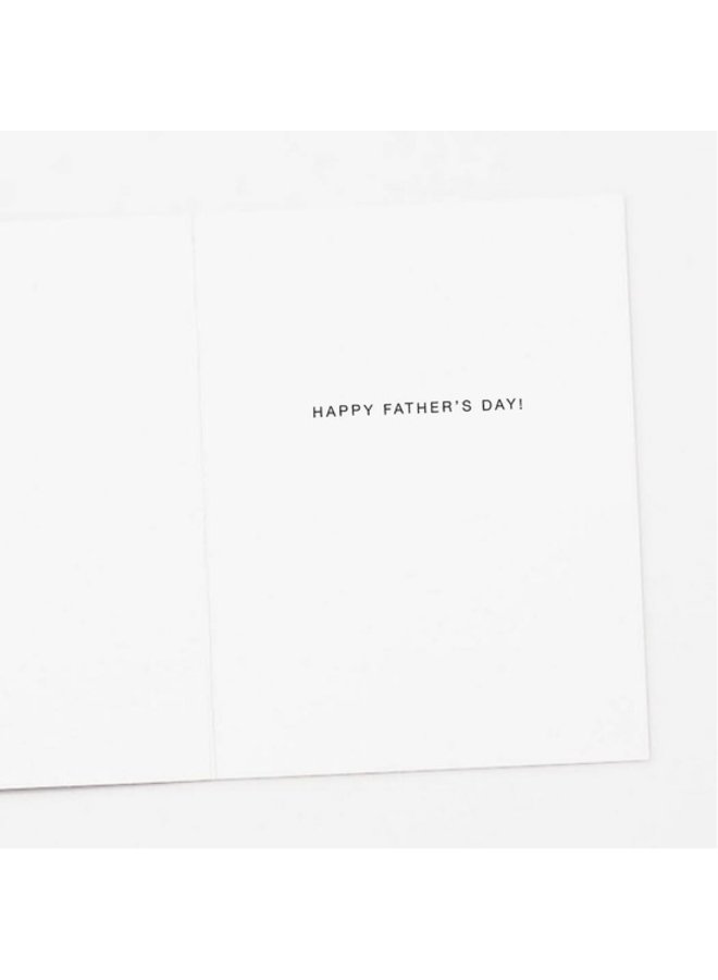 Admire + Love You Dad Bookshelf Father's Day Card