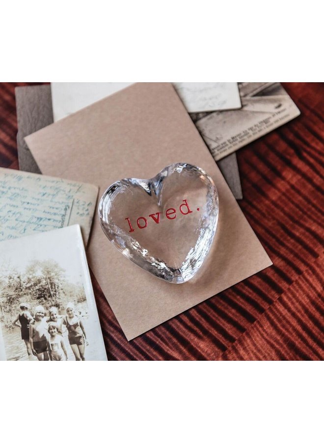 Highgate Heart, Medium - "Loved"