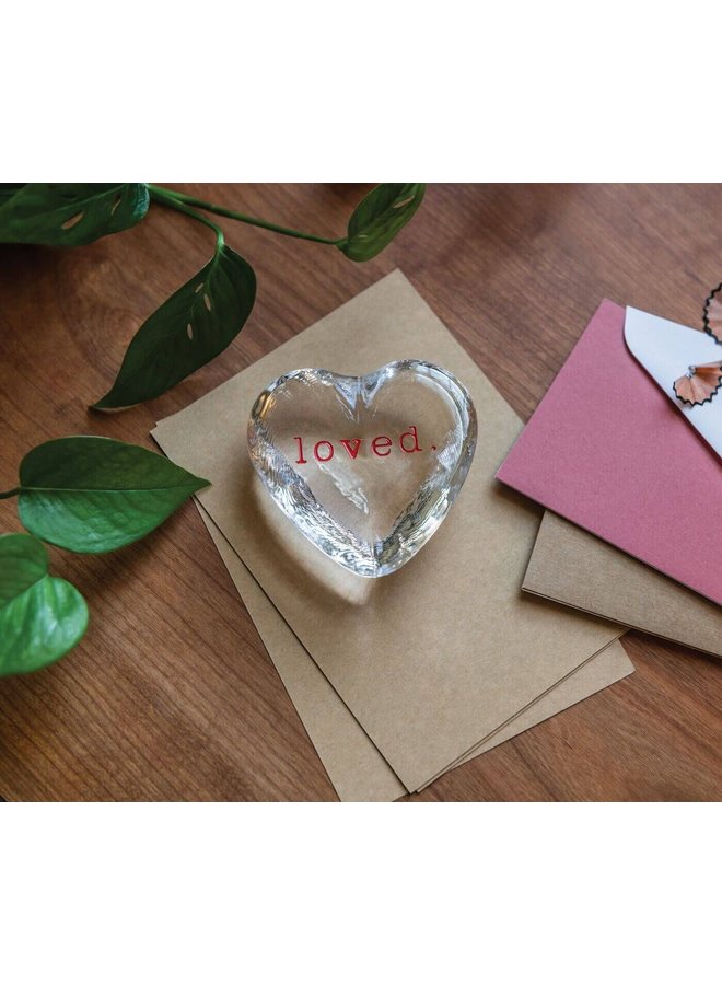 Highgate Heart, Medium - "Loved"