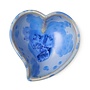 Crystalline Twist Heart Bowl - Cobalt