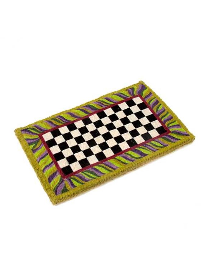 Courtly Check Entrance Mat