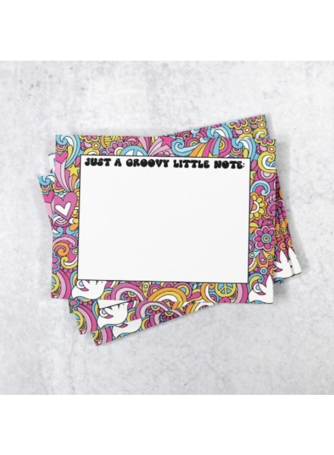 Just a Groovy Little Note Sticky Notes