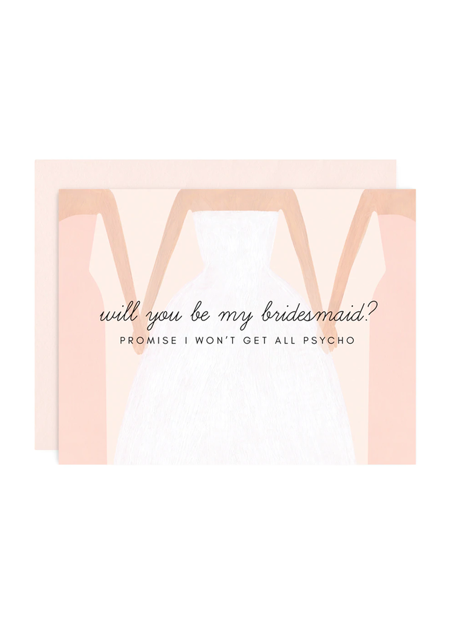 Be My Bridesmaid Card