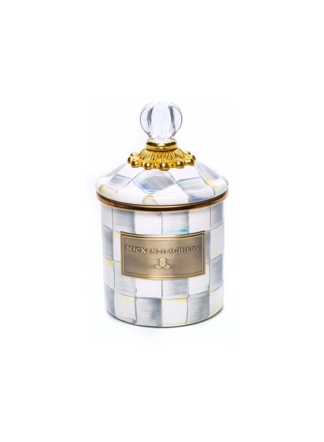 Sterling Check Demi Canister
