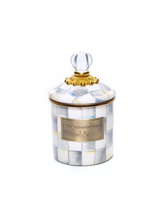 Sterling Check Demi Canister
