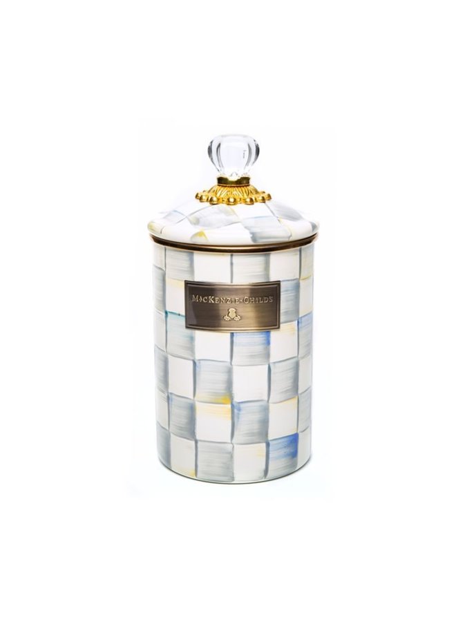 Sterling Check Large Canister