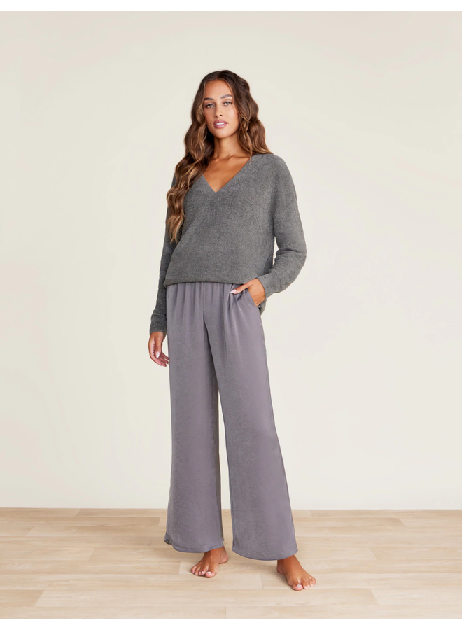 CozyChic Lite V-Neck Seamed Pullover