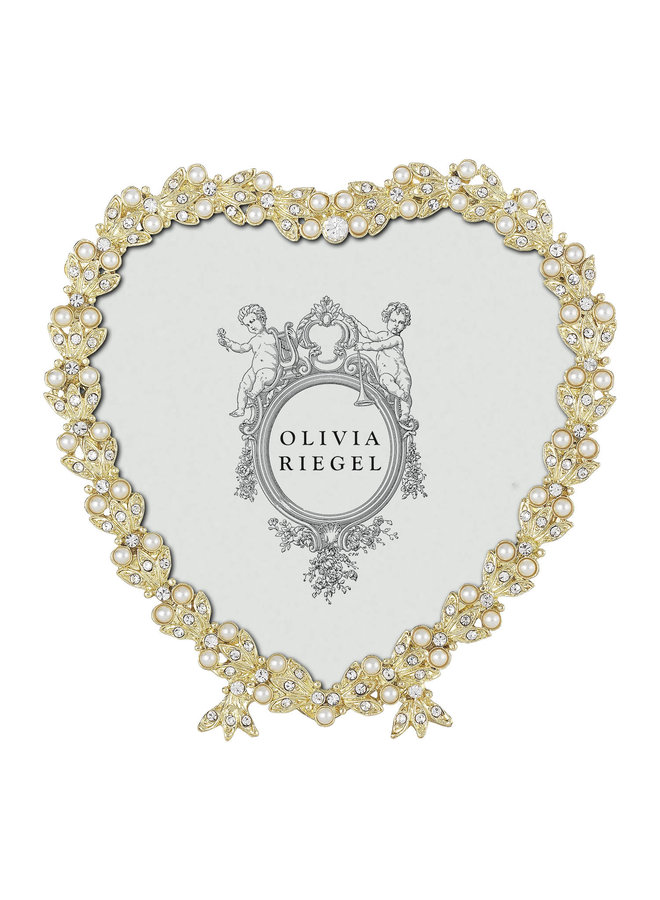 Gold Contessa Heart 3.5" Frame