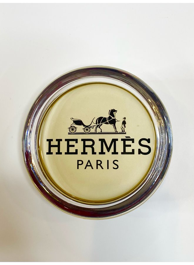 Glass Coaster - Hermes