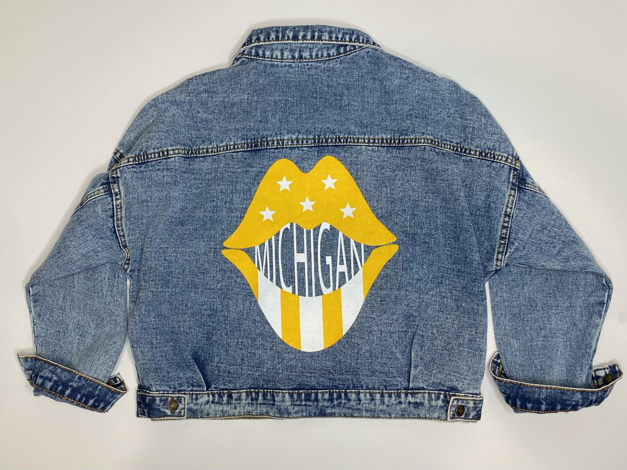 Michigan State Jean Jacket