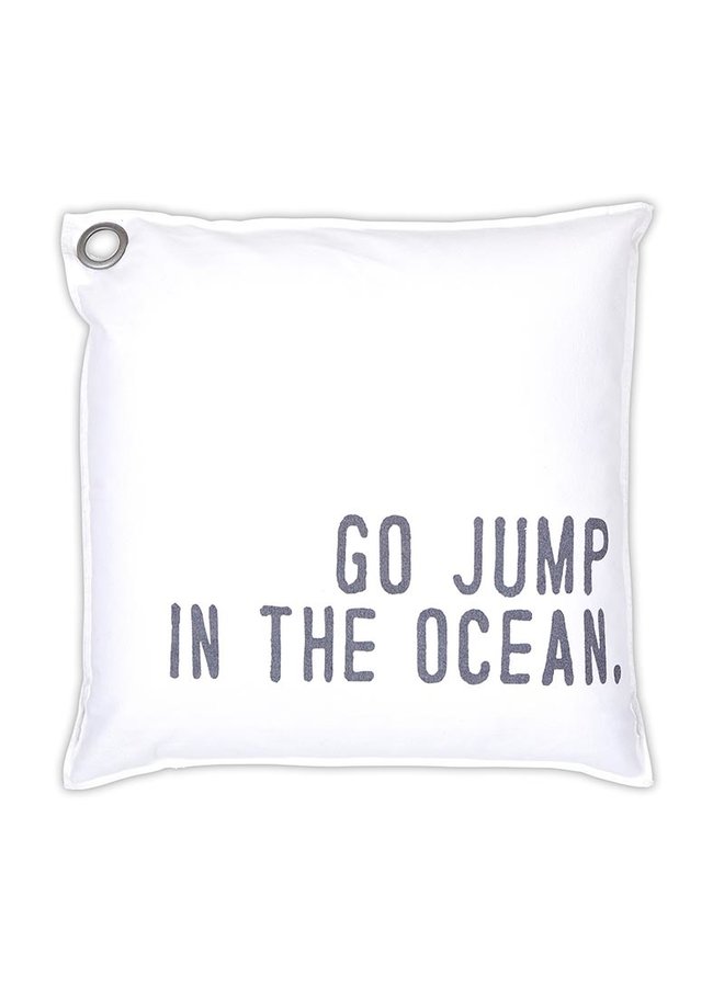 Euro Pillow - Go Jump In The Ocean