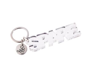 Acrylic Word Keychain - House