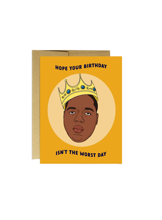 Biggie Birthday Card