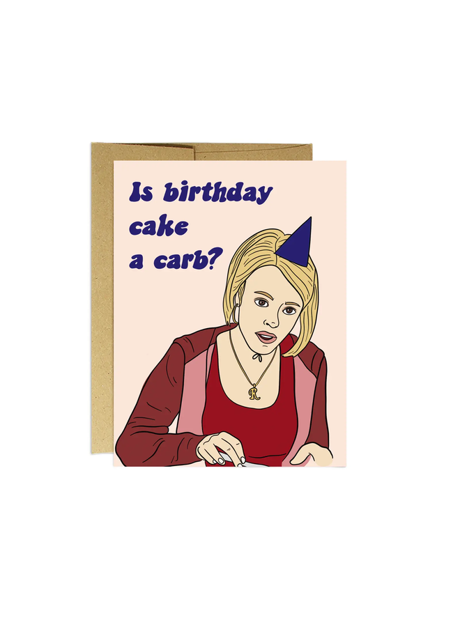 Regina Birthday Carb | Birthday card