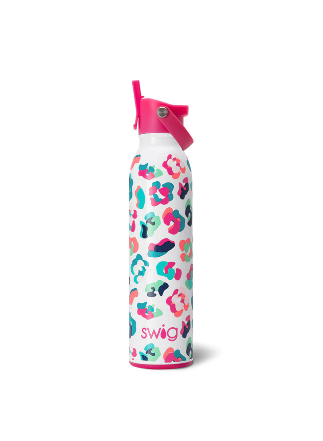 Party Animal Flip + Sip Water Bottle (20oz) - ivory & birch Party Animal Flip + Sip Water Bottle (20oz) - ivory & birch