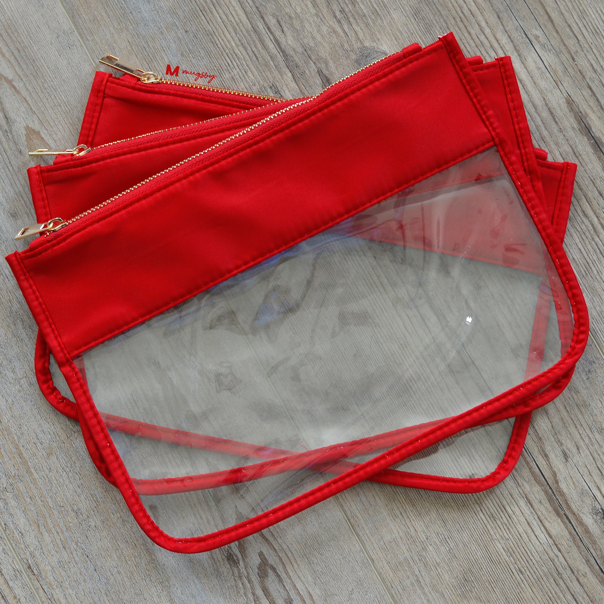 Clear PVC Pouch with Nylon Strip