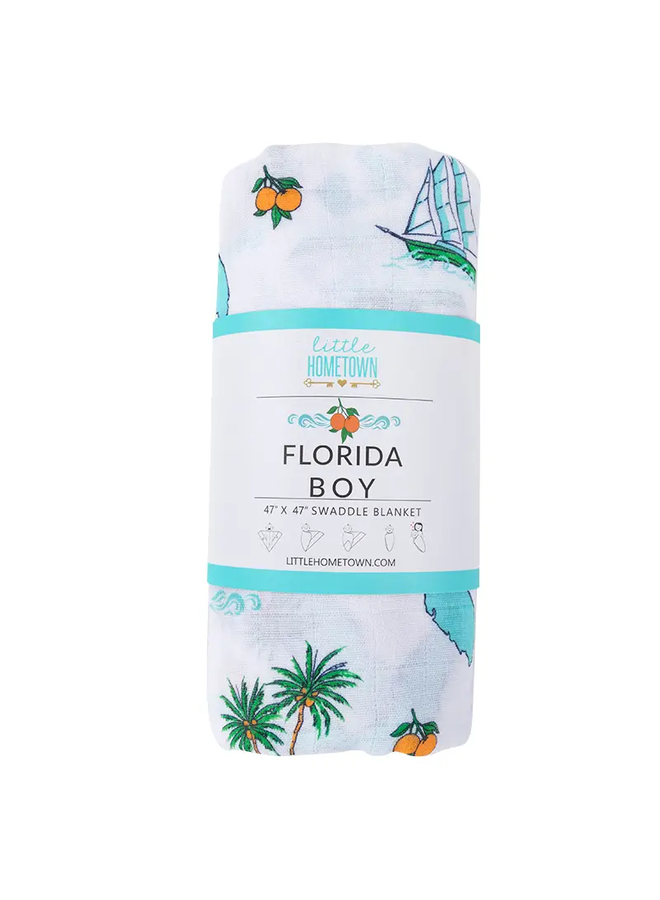Florida Swaddle Blanket (Unisex)