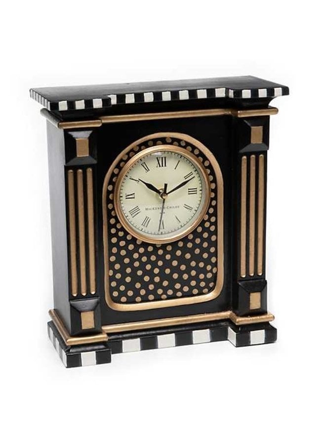 Courtly Check Mantel Clock