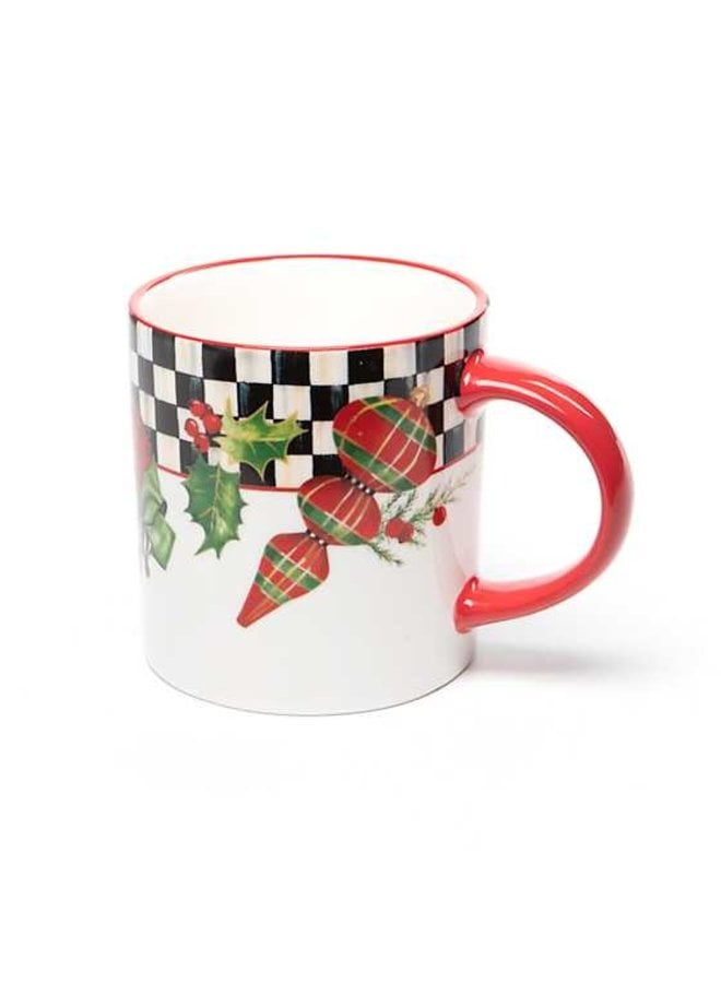 Deck The Halls Mug - Set of 4