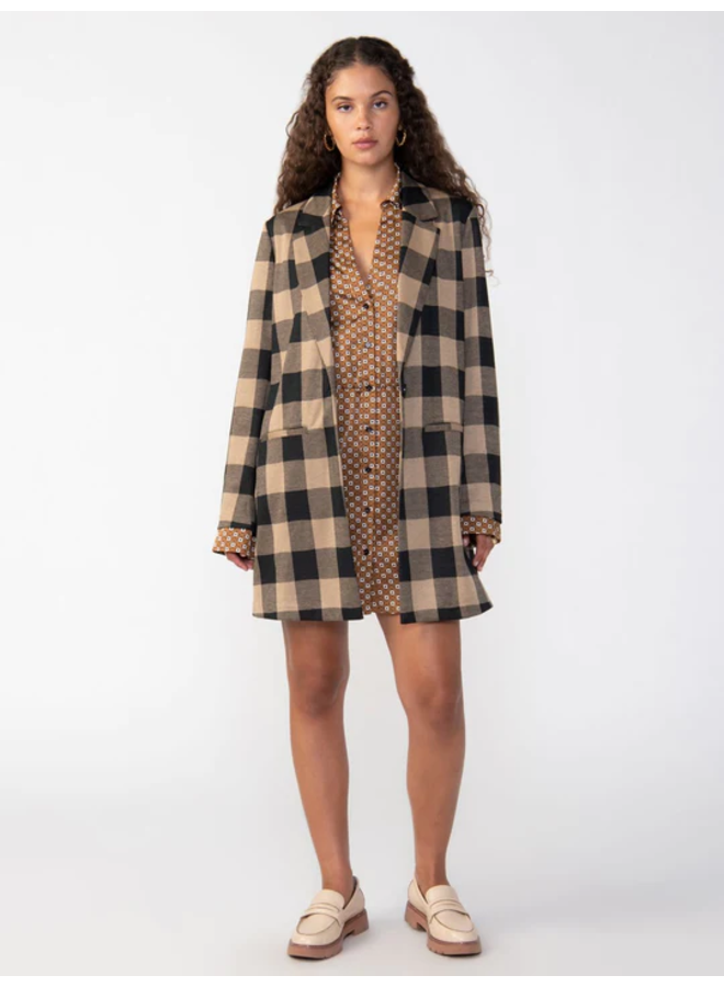 Carly Coat- Connor Plaid