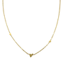 Alice Triple Heart Necklace - Gold