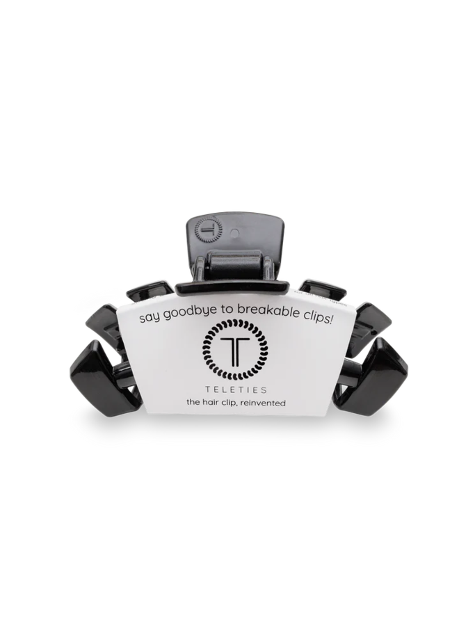 Classic Hair Clip - Medium - Jet Black