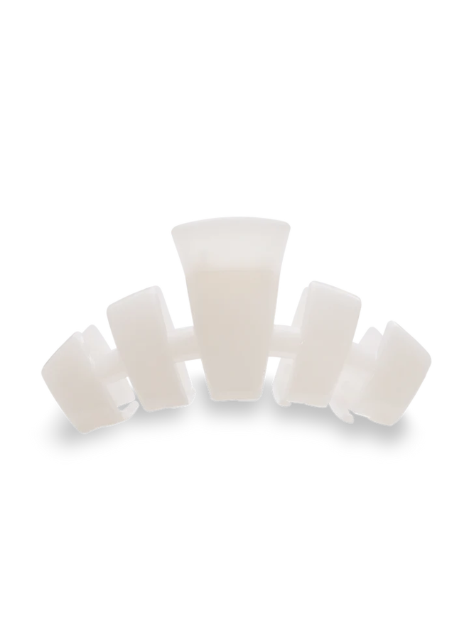 Teleties Large Clip - Coconut White