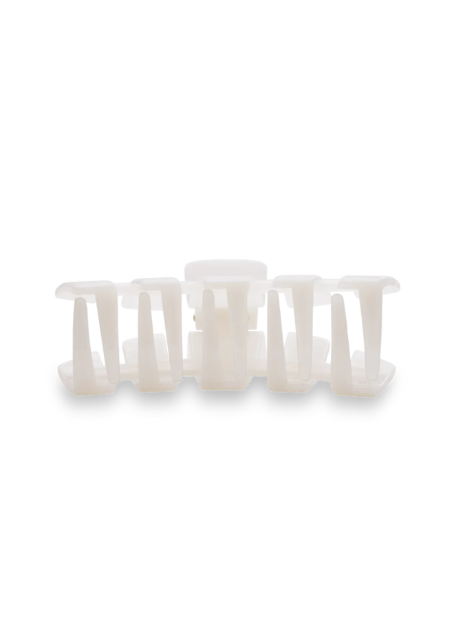 Teleties Large Clip - Coconut White