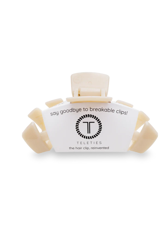 Classic Large Clip - Almond Beige