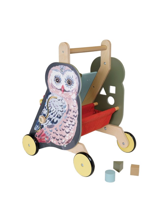 Wildwoods Owl Push-Cart