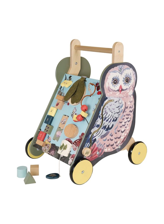 Wildwoods Owl Push-Cart